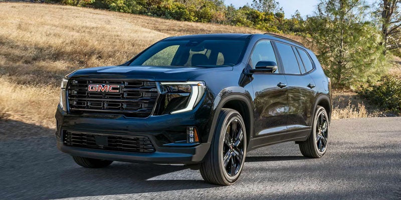 Safety features of 2026 GMC Acadia