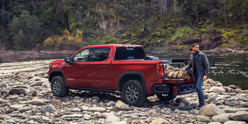 Truck bed space of 2026 GMC Sierra 1500