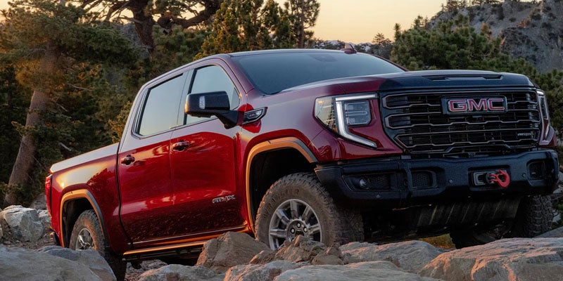 close up view of strong tyres in 2026 GMC Sierra 1500